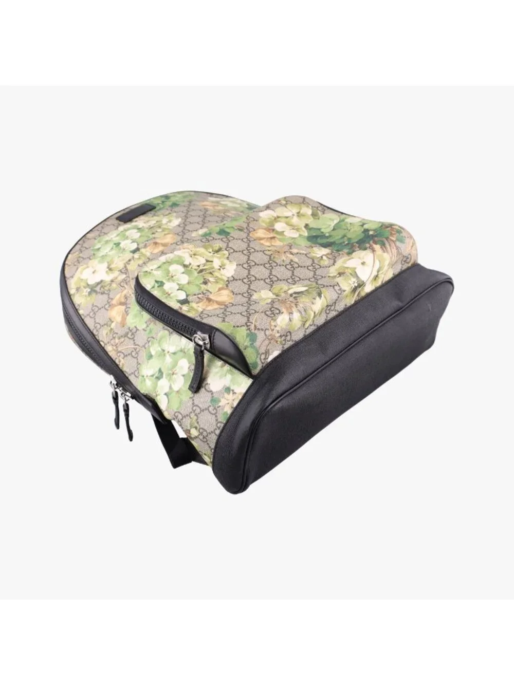 Gucci GG Blooms Beige Multi Leather Backpack